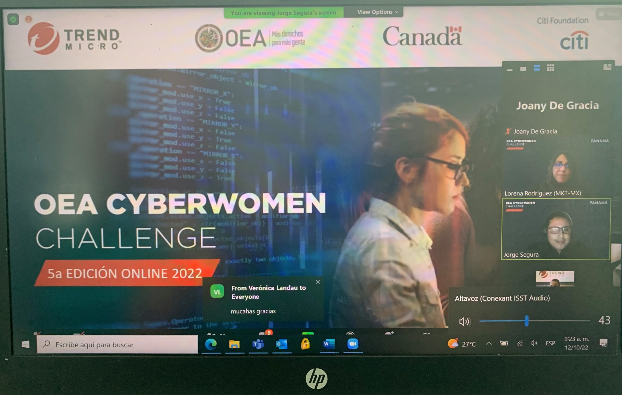 Motivan a mujeres a sumarse a la industria de la ciberseguridad, durante el Cyberwoman Challenge Panamá