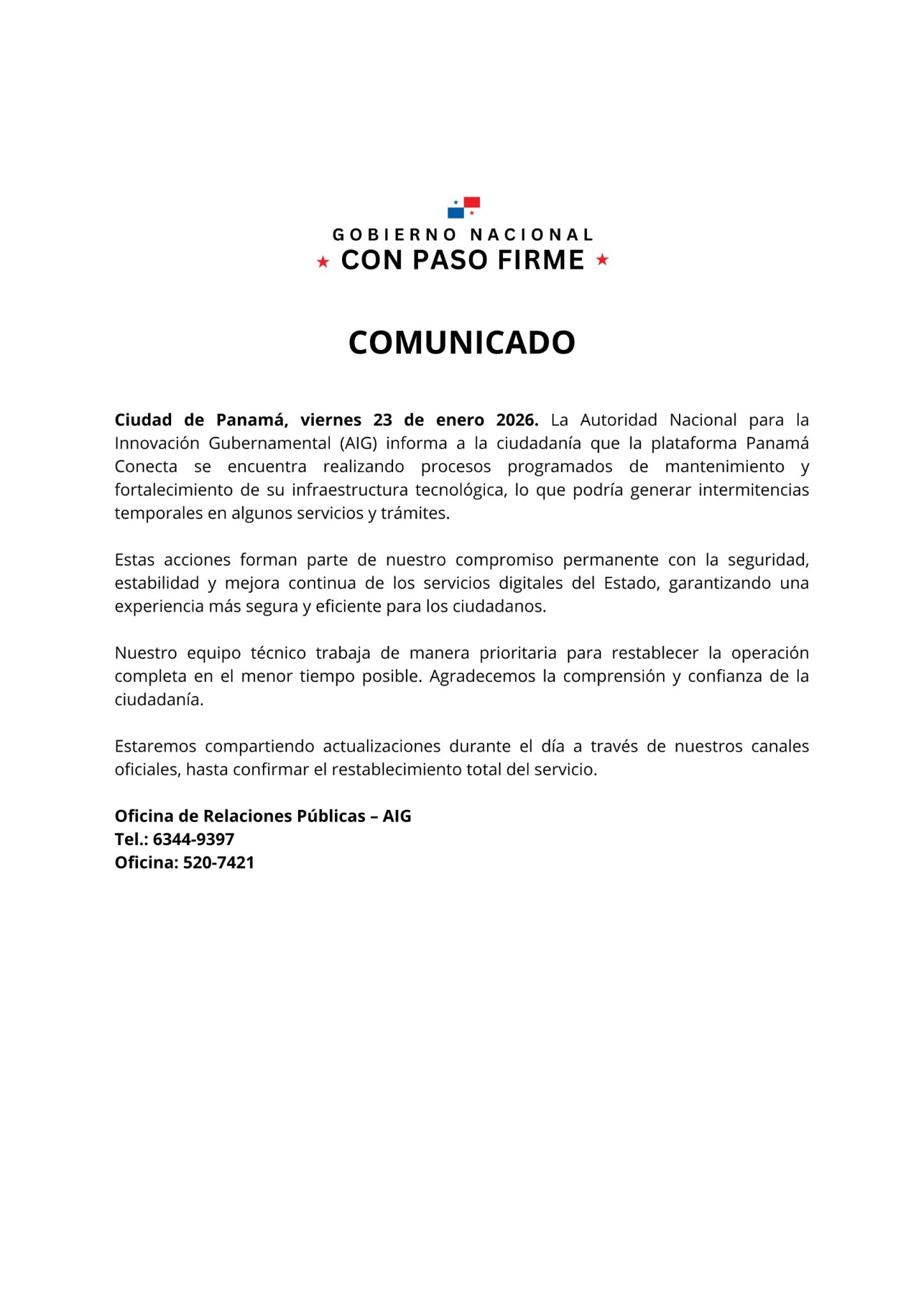 Plataforma Panamá Conecta