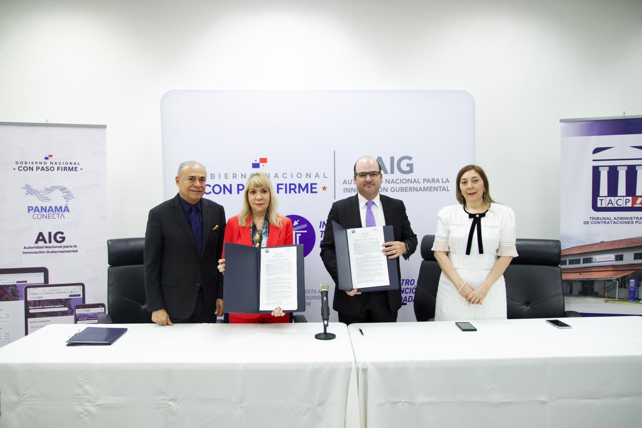 Panamá avanza en transformación digital con alianza entre la AIG y el TACP