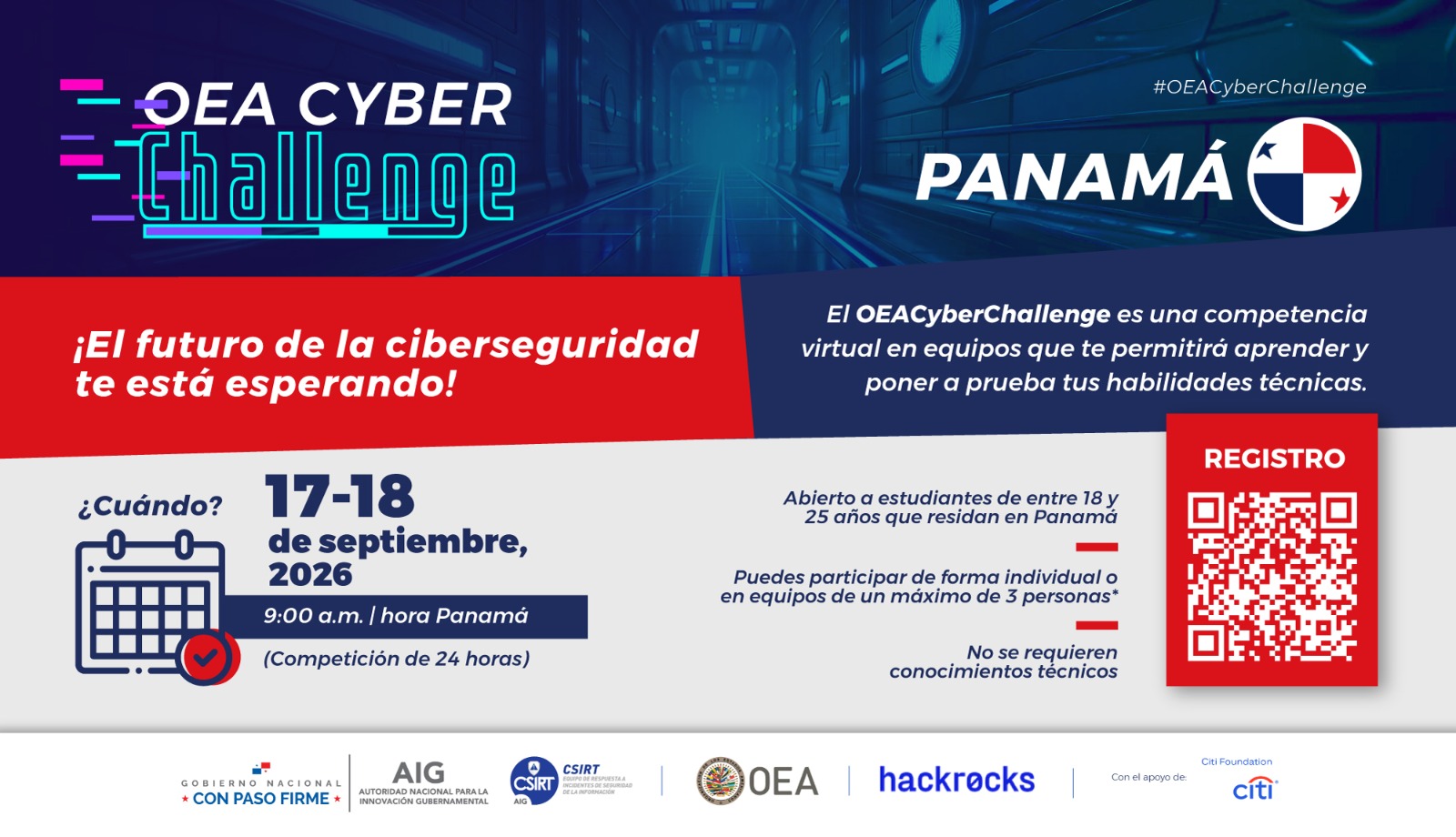 Demuestra tu talento en Ciberseguridad