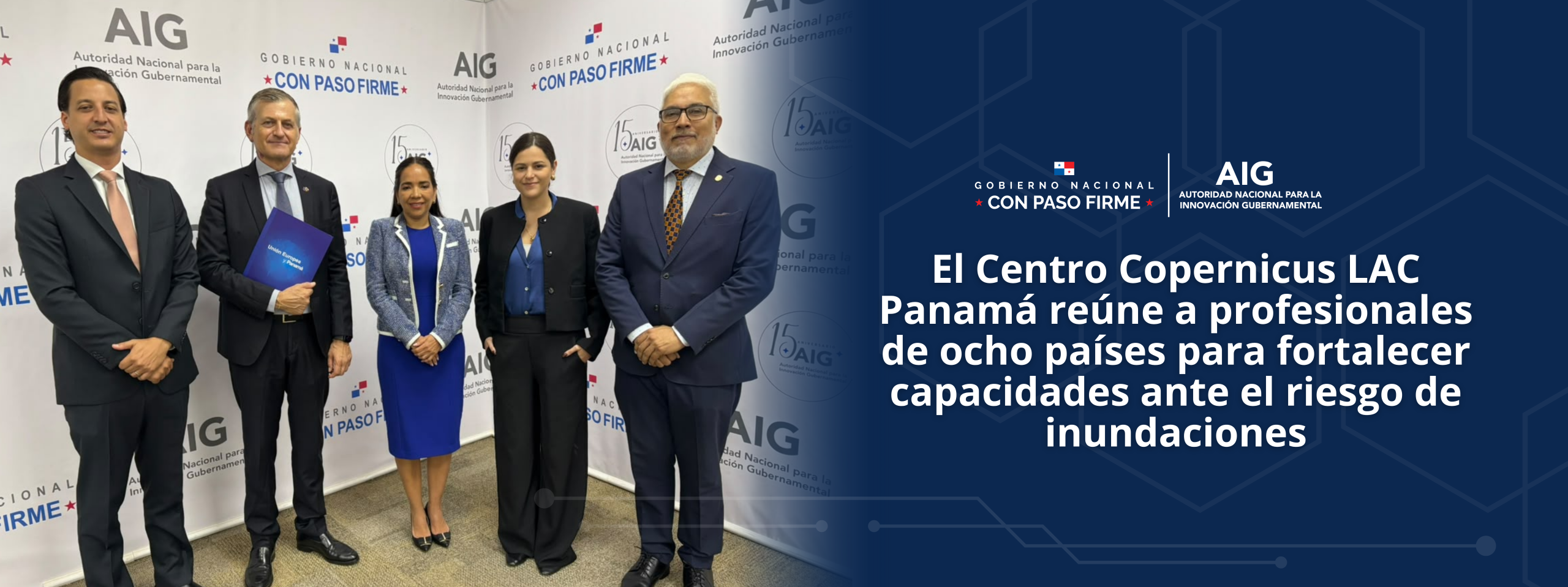 El Centro Copernicus LAC Panamá reúne a profesionales de ocho países para fortalecer capacidades ante el riesgo de inundaciones