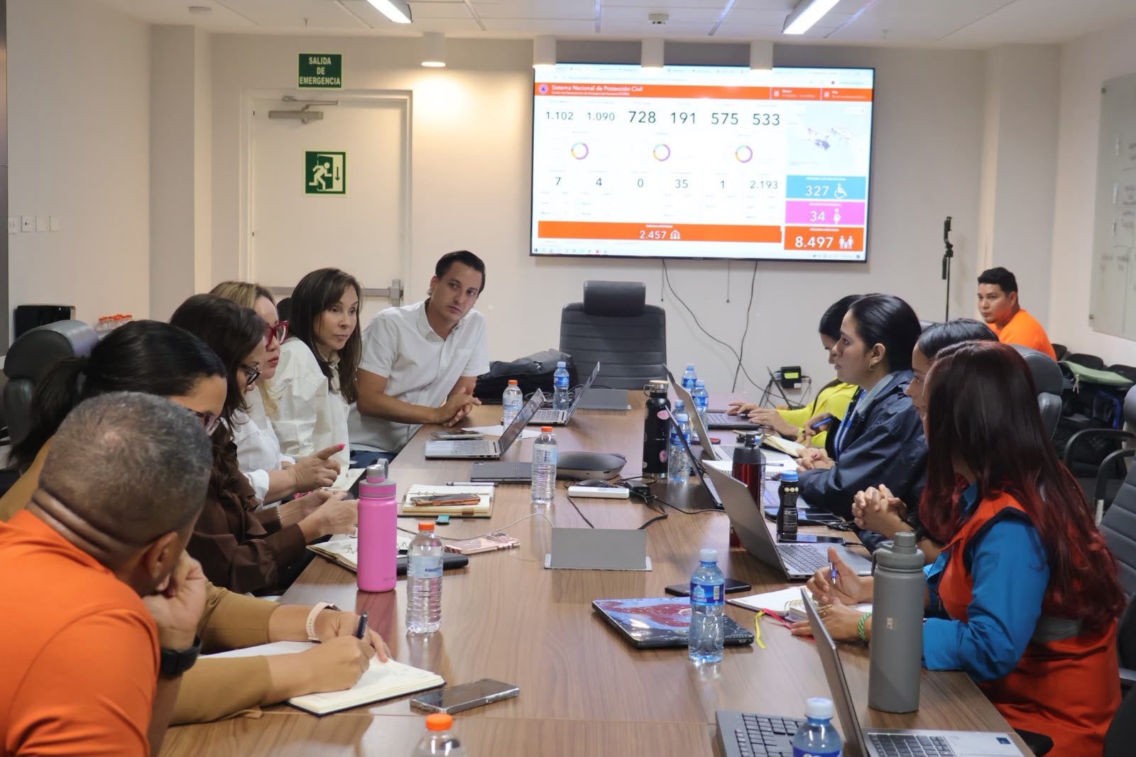 SINAPROC Y ENTIDADES DEL GOBIERNO COORDINAN ACCIONES PARA FORTALECER LA TRAZABILIDAD DE LA ASISTENCIA HUMANITARIA